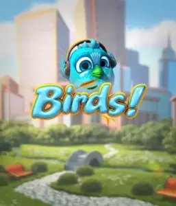 Enjoy the playful world of Birds! by Betsoft, highlighting colorful visuals and unique gameplay. Watch as adorable birds fly in and out on electrical wires in a lively cityscape, providing engaging methods to win through cascading wins. A delightful take on slot games, perfect for players looking for something different.