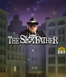 Enter the nefarious realm of The Slotfather slot by Betsoft, showcasing a dominant mafia boss standing against a moonlit cityscape. This graphic captures the gritty atmosphere of the mafia underworld, with the boss clad in a classic black suit and fedora. Perfect for fans of crime-themed slots, delivering a gripping adventure. 