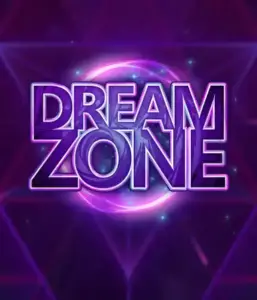 Step into the captivating world of the Dream Zone game by ELK Studios, featuring a stunning purple and blue cosmic backdrop with the bold logo glowing brightly. This image portrays a dream-like atmosphere, perfect for those enchanted by otherworldly themes, providing a thrilling adventure.